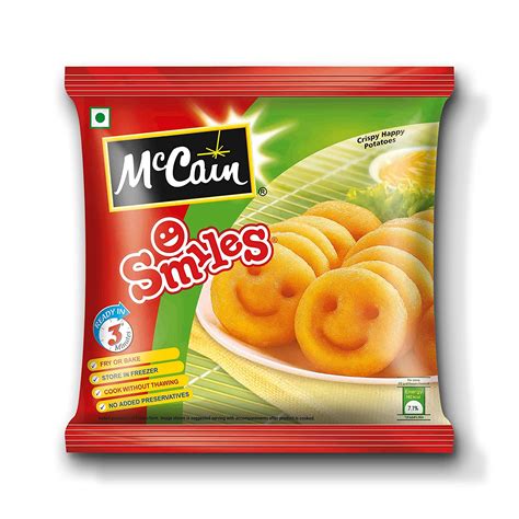 Mccain Smiles Regular Pack, 415 g .